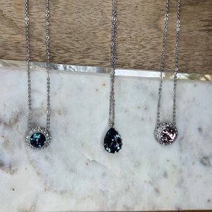 Stone Necklace Trio